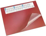 Schreibunterlage Läufer Synthos VSP mit 3-Jahres-Kalender in Rot, Breite: 53 cm, Höhe: 40 cm - Bild 1
