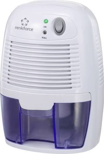 Renkforce Luftentfeuchter HD-68W für 20 m² in Weiß und Blau - Bild 1