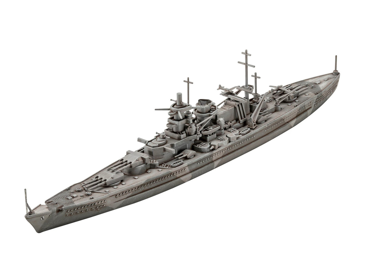Revell Battleship Gneisenau, Starter Kit, 1:1200 - Bild 3