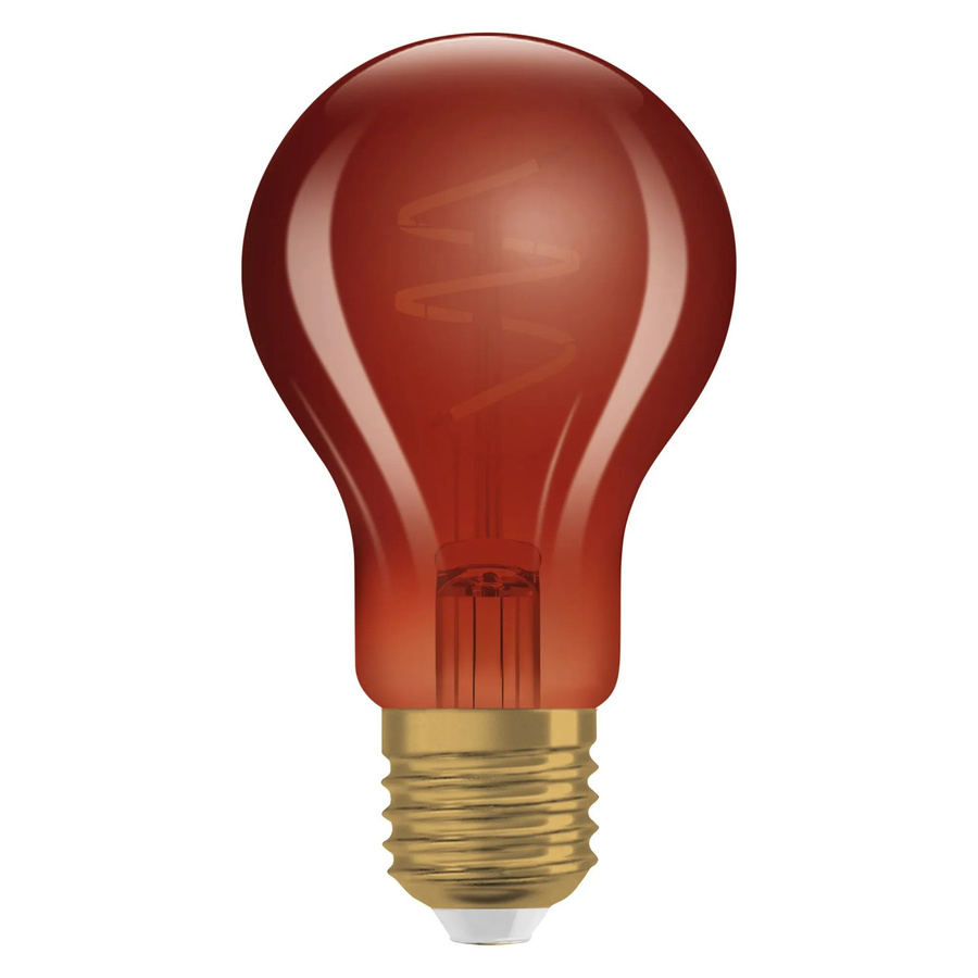 Osram LED-Filament Lampe E27 A60 Vintage Spiral Design, 3 W, 1.800 K Warmweiß, Kupfer, dimmbar, Höhe: 11 cm, Durchmesser: 6 cm - Bild 2