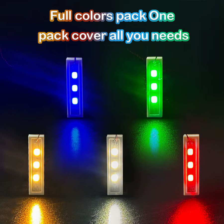 LYBMTWF LED-DIY-Baustein-Beleuchtungsset, Moc-Baubehör, 10-teiliges Set, USB - Bild 2