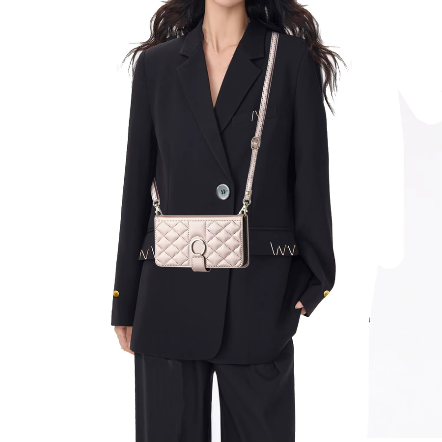 Crossbody Leder-Handyhülle für Xiaomi Redmi Note 15 14 13 12 11 Pro Plus 14C A3 13C 11A 12 5G mit Umhängeband und Flip-Wallet-Funktion in Grün - Bild 5