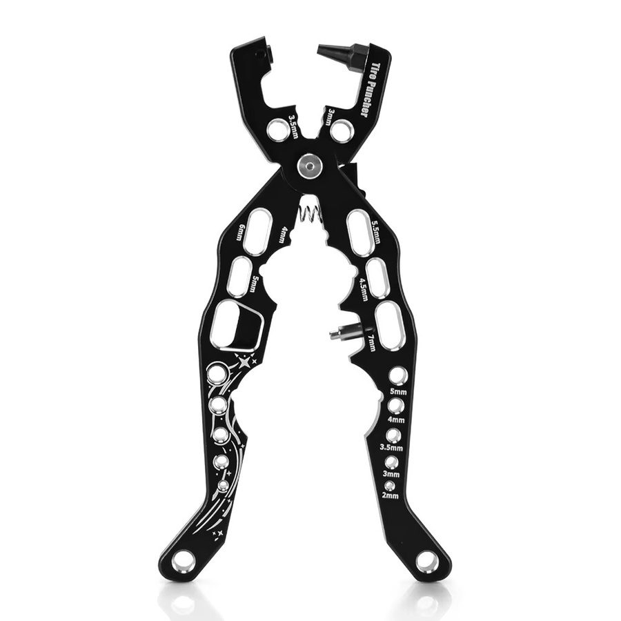 9IMOD RC Auto Universal Stoßdämpferzange Kugelkopfzange Reifenlochöffner, Zubehör, Metall, Schwarz - Bild 4