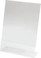 Sigel Tischaufsteller L-Form für DIN A4 in Transparent - Bild 2