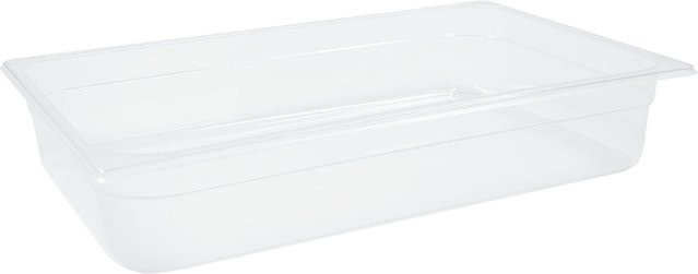 Schneider GN 1/1 Gastronormbehälter aus Polypropylen, transparent, Tiefe: 10 cm, Volumen: 13,3 l - Bild 1