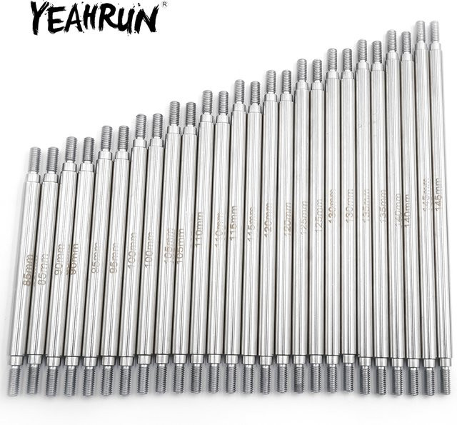 YEAHRUN Edelstahl-Verbindungsset Verbindungsstange M4, 2-teiliges Set - Bild 1
