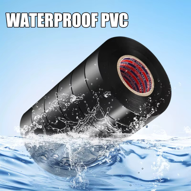 Schwarzes selbstklebendes Isolierband aus PVC für elektrische Sicherheit und Hitzebeständigkeit - Bild 5