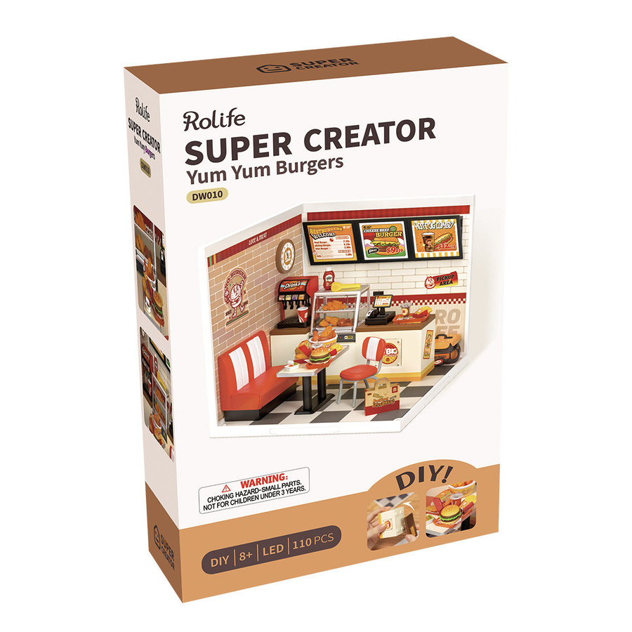 Rolife 3D Puzzle Super Creator Yum DIY Miniaturhaus - Bild 5