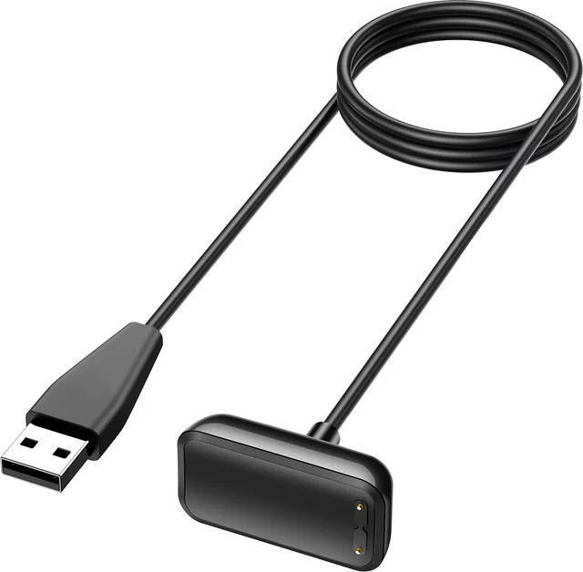 Fitbit Uhrenladegerät USB-C, Schwarz, für Charge 5 6, Luxe - Bild 1