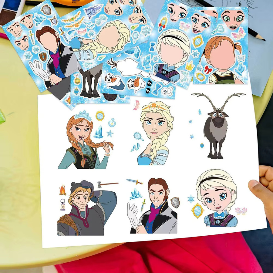 Disney Die Eiskönigin Puzzle-Aufkleber, 16-teiliges Set - Bild 3