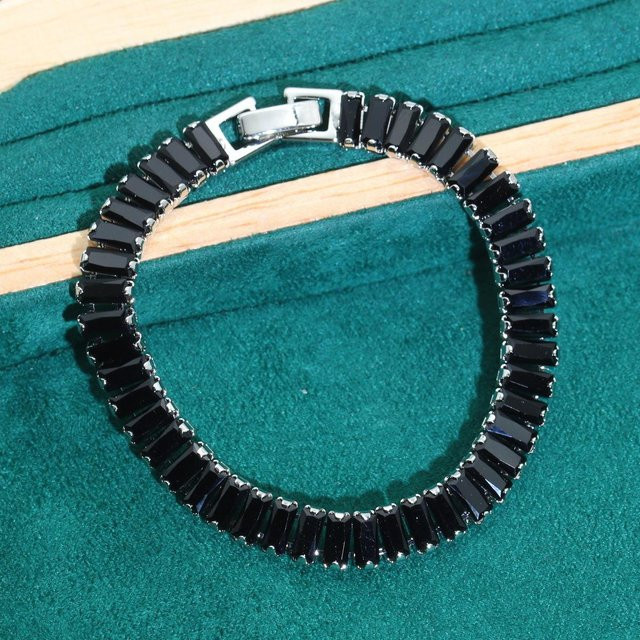 YIRAN Armband, Zirkon, black, Damen - Bild 1
