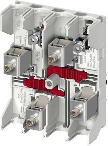 ABB ZLS924-3LNAB-R Smissline Standardeinspeiseblock mit Innensechskant Einspeiseklemme in Weiß - Bild 1
