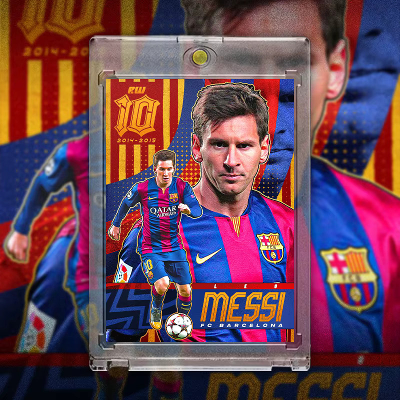 Panini Fußballstar-Karten, Messi Neymar Luis Suarez, Set, Pappe / Karton, Bunt / Mehrfarbig - Bild 2