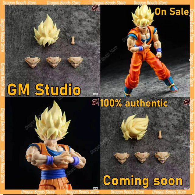 Bandai Dragon Ball SHF GM Studio Goku Kopfskulptur-Zubehörpaket, 1/12 - Bild 1