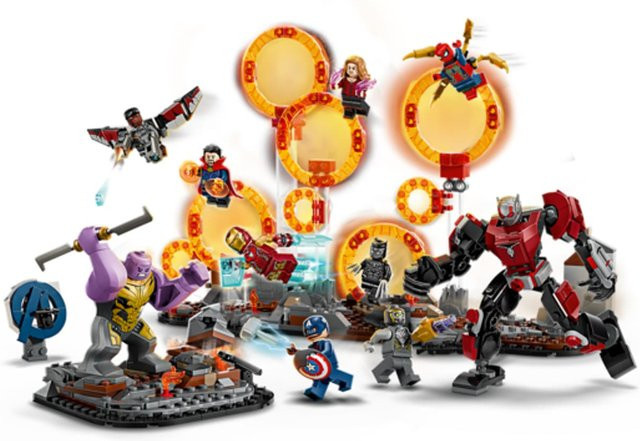 LEGO Marvel Avengers: Endgame Letzter Showdown Konstruktionsspielzeug - Bild 3