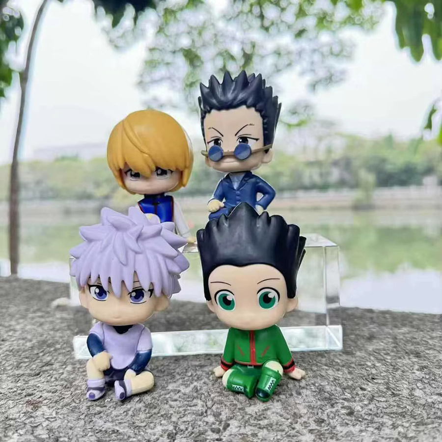 Bandai Hunter x Hunter Gon Freecss Q-Version Actionfigur, 4/8-teiliges Set - Bild 3