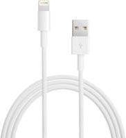 Apple Lightning auf USB-A Adapterkabel, Weiß, 0,5 m - Bild 1