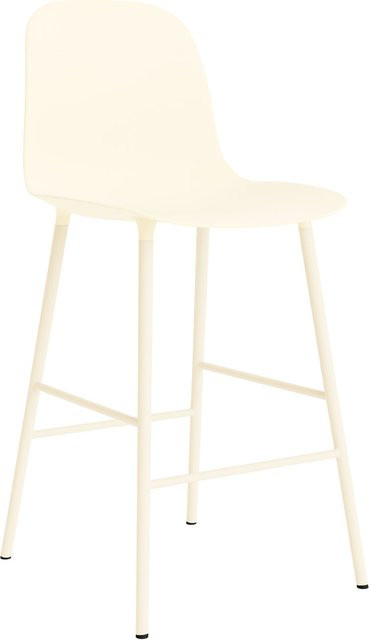 Normann Copenhagen Form Barstuhl aus Stahl in Beige matt - Bild 1