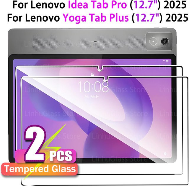 Lenovo Schutzglas für Idea Tab Pro 12,7 Zoll, kratzfester und gehärteter Displayschutz in Transparent - Bild 1