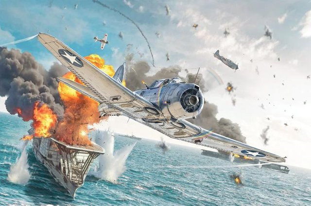 Italeri USN Douglas SBD-3 Dauntless, Modellbau, 1:48 - Bild 1