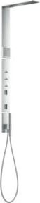 Hansgrohe Axor ShowerComposition Duschsystem mit Thermostat und Regendusche in Chrom - Bild 1
