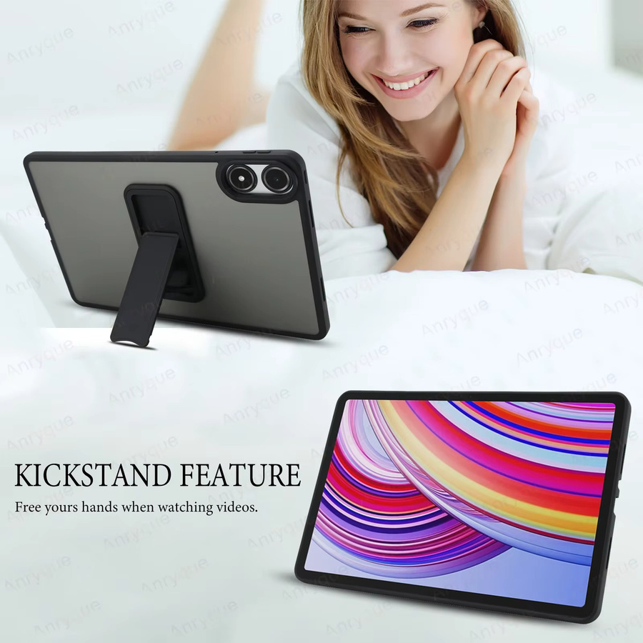 Xiaomi Redmi Pad Pro 12,1 Zoll Hülle mit Ständer und Acryl Frosted Hard Cover in Blau - Bild 4
