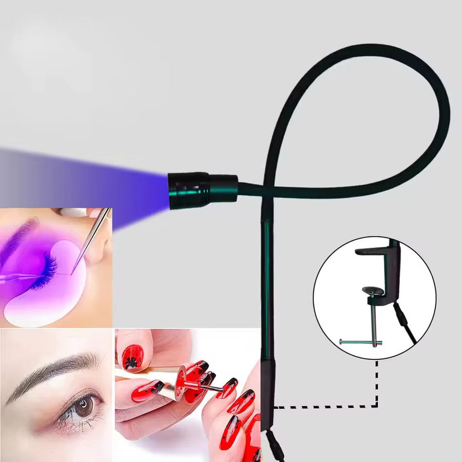 Vusum LED UV-Aushärtungslampe für Maniküre und Wimpernverlängerung mit Schalter - Bild 2