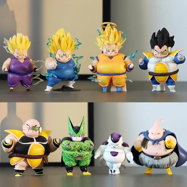 Bandai Dragon Ball Figuren Chibi, 8-teiliges Set - Bild 1