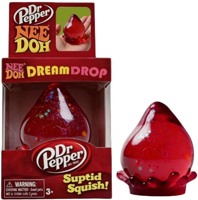 Dr Pepper NeeDoh Nice Cube Squishy, Knetwürfel, Fidget Cube - Bild 1