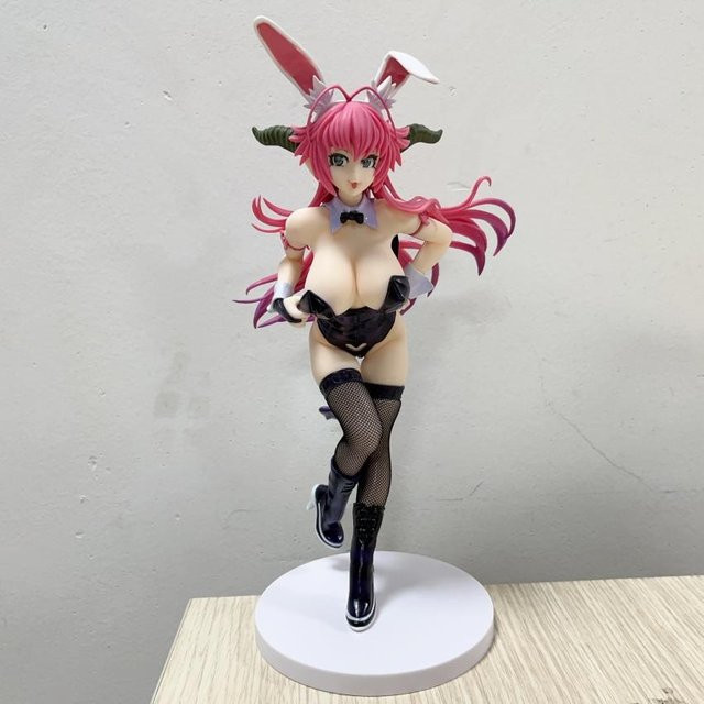 Fashnics Die Sieben Todsünden Wollust Asmodeus Bunny-Girl Figur, 27cm, Grau - Bild 1