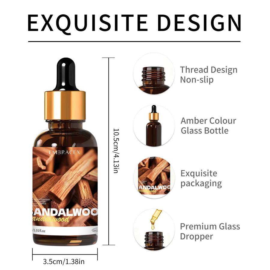 EMBRACEX Sandelholzöl, 30 ml, Unisex - Bild 2