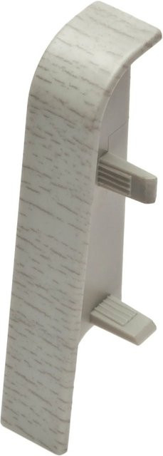OBI Zwischenstück Buche aus Kunststoff in Grau, 2 Stück - Bild 1