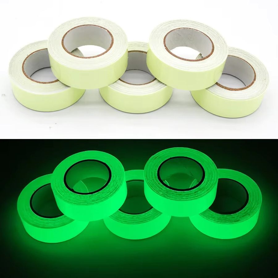 Selbstklebendes Leuchtband in Grün, 3 Meter, fluoreszierendes Sicherheitsband für Party und Dekoration - Bild 4