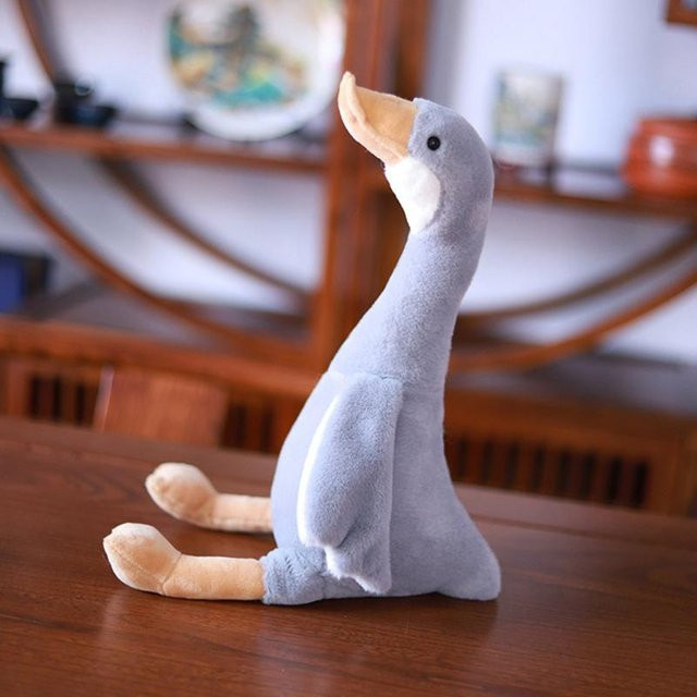 Linyi toy Langschnabelgans, Stofftier Plüschpuppe, grau, ab 14 Jahren - Bild 1
