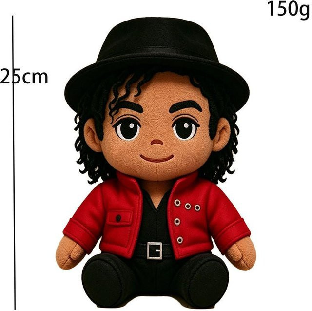 FernGlade Michael Jackson Plüschtier bunt mehrfarbig - Bild 1