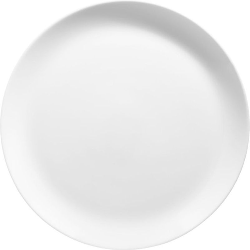 VEGA Teller Ashley flach aus Glas, weiß, rund, Durchmesser: 27 cm, 6er Pack - Bild 1