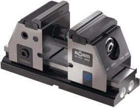 RÖHM Trägerbacken-Satz RKE-125 BB160 mit beweglicher pendelnder Backe in Grau - Bild 1