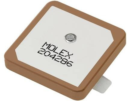 Molex Antenne Tray 204286-0001 aus Keramik in Braun - Bild 1