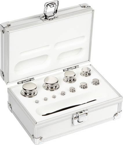 Kern 314-046 Gewichtsatz E2 aus Edelstahl in Silber, 1g - 200g - Bild 1