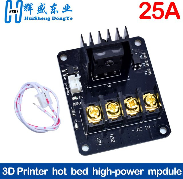 Anet MOSFET Power Expansion Board für 3D-Drucker Heat Bed, Schwarz, kompatibel mit Anet A8 A6 A2 und Ramps 1.4 - Bild 1