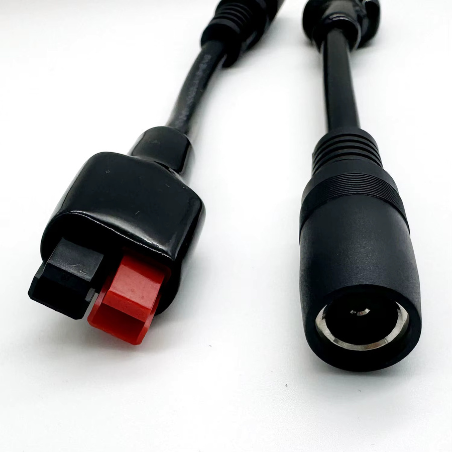 Jackery Anderson Power Pole zu DC 8020 Stromkabel mit 8,0mm x 2,0mm Buchse und 16AWG, Schwarz, für Solarmodule, Generatoren und tragbare Powerstations - Bild 3