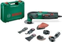 Bosch Home and Garden Multifunktionswerkzeug PMF 220 CE Set mit Zubehör und Koffer