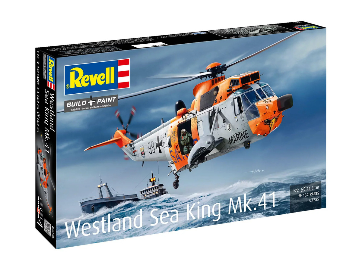 Revell Westland Sea King Mk. 41, Modellbausatz, 1:72 - Bild 4