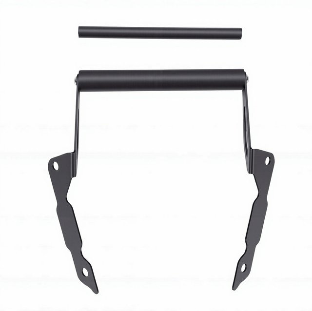 KaiSai Motorrad Navigationshalterung für 12mm und 22mm Lenkerstangen in Schwarz, passend für XL750 Transalp 750 - Bild 1