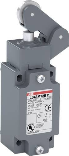 ABB Positionsschalter LS43M32B11 10A Kuppenstößel in Grau - Bild 1
