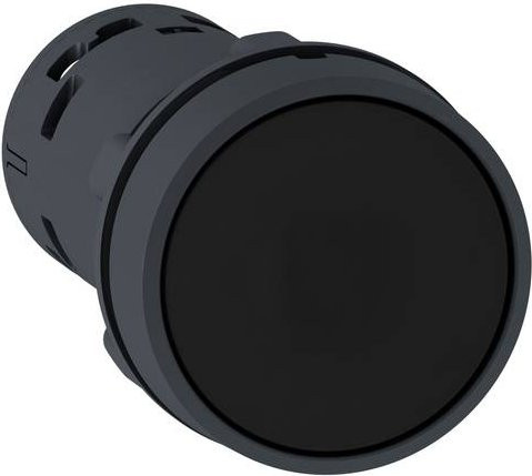 Schneider Electric Harmony XB7NH21 Drucktaster Monoblock aus Kunststoff in Schwarz mit Ø22mm und Schraubklemmung - Bild 1