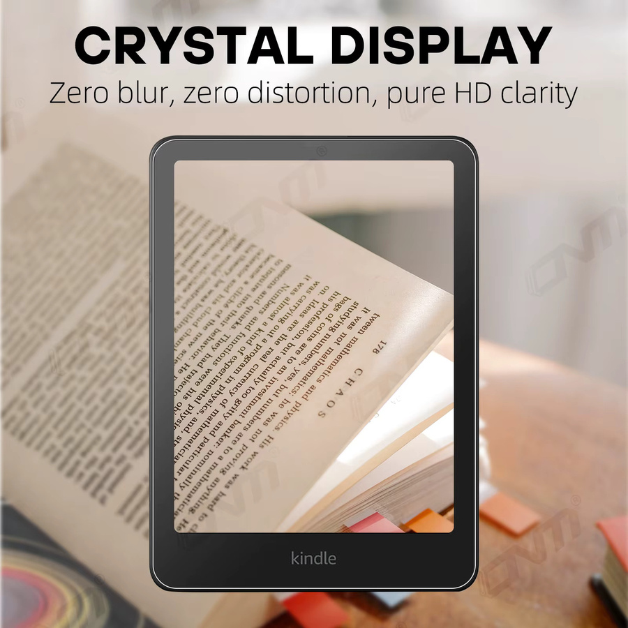 ONM SOFT Schutzfolie für Kindle Paperwhite 12. Generation 2024 E-Reader, transparent - Bild 4