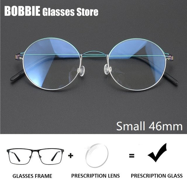 Morten Korrektionsbrille, rund, Vollrand, Titan, Unisex, Photochrome - Bild 1