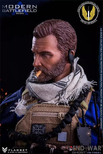 Easy&Simple ES GA1008 1/6 Soldat Puppe Mann, Actionfigur, mit Zigarre und Kappen - Bild 1