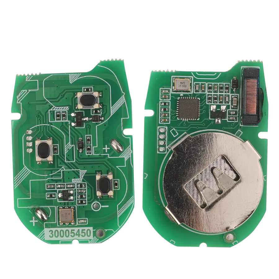 Jingyuqin Autoschlüssel mit 433 MHz und 4D63 Chip für Ford Transit WM VM 2006–2014, Ersatzschlüssel 6C1T15K601AG FO21, Farbe: Blau - Bild 4